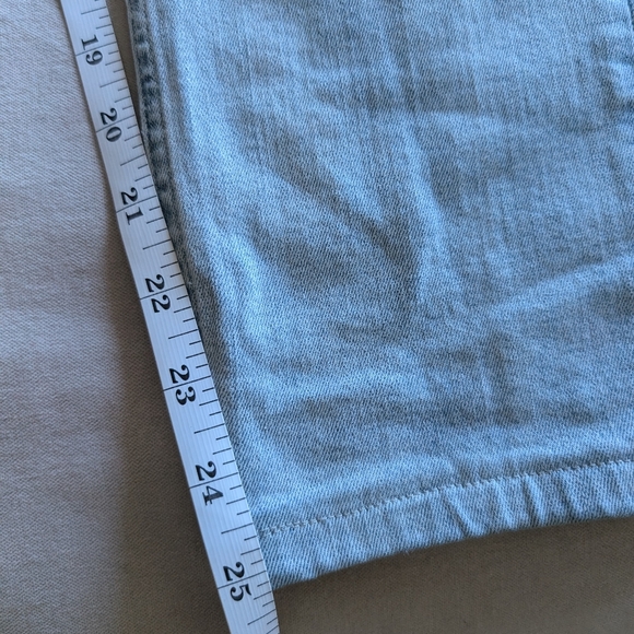 Topman Light Wash Stretch Spray On Skinny Jeans (Hemmed!) - Picture 3 of 3